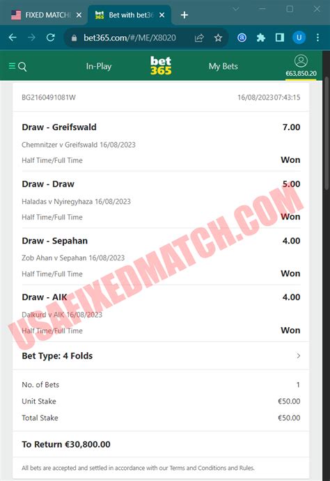 bet odd fixed matches